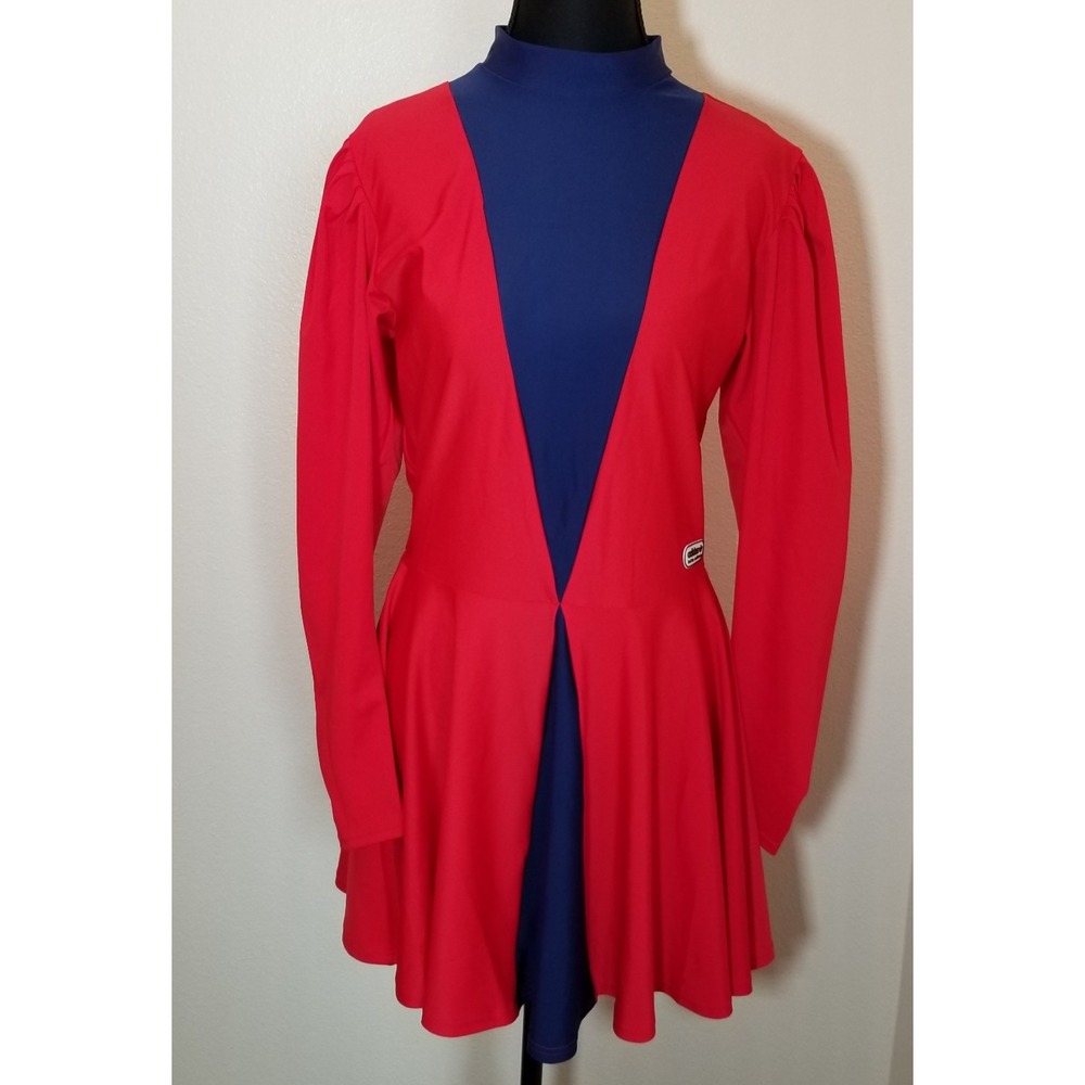 Adidas Lotta Volkova Long Sleeve Ice Skate Dress FT5866 Size Medium NWT